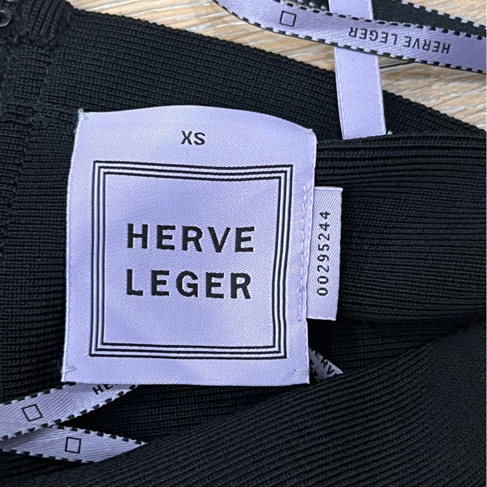 NEW Herve Leger black skirt XS